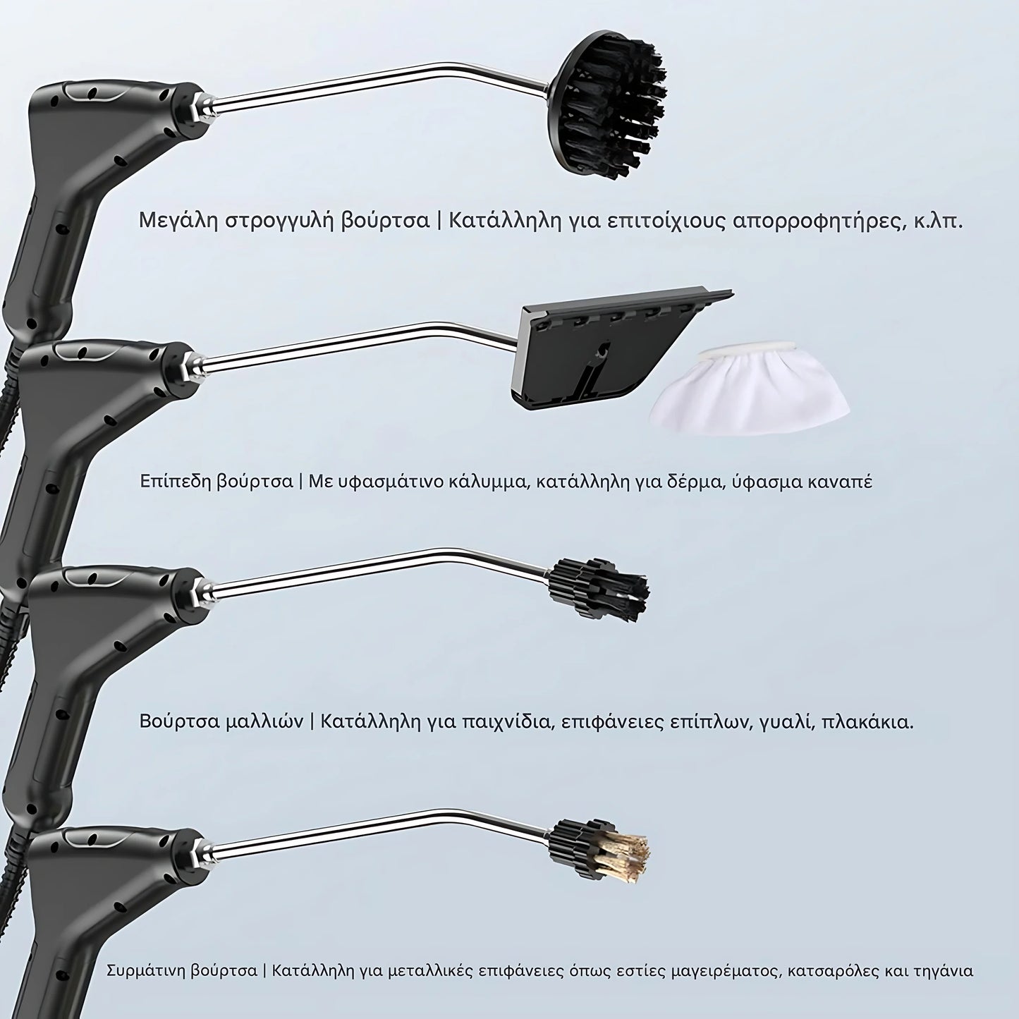 Ατμοκαθαριστής Υψηλής Πίεσης 2500W